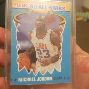 Fleer Other - 1990 Fleer All-Star Michael Jordan Fleer Other - 1990 Fleer All-Star Michael Jordan